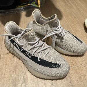 Yeezy Boost 350 in Cream and Black